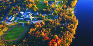 Aerial vom Ashbury College Internat